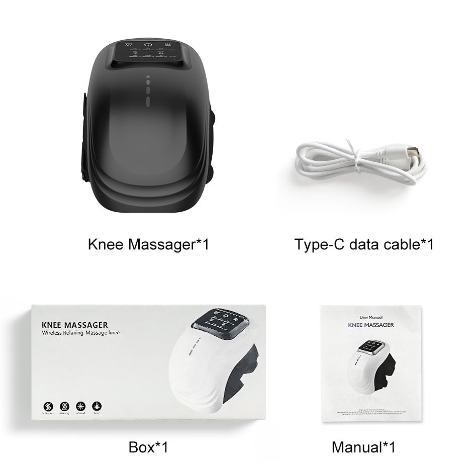 Smart Heated Knee Massager with Infrared Therapy