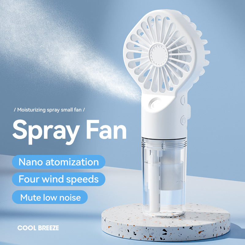 AquaBreeze™ – Instant Cooling Mist Fan for Summer Heat